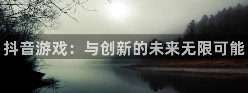 bg大游官网登录注册不了账号：抖音游戏：与创新的未来无限可能