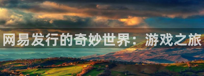 bg大游官网代理开号多少钱：网易发行的奇妙世界：游戏之旅